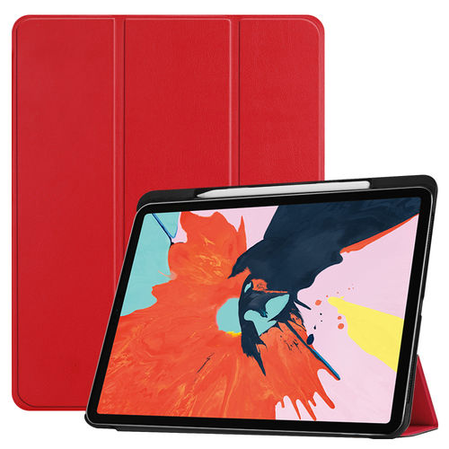 Trifold (Sleep/Wake) Smart Case & Stand for Apple iPad Pro 12.9-inch (3rd Gen) - Red